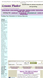 Mobile Screenshot of censusfinder.com